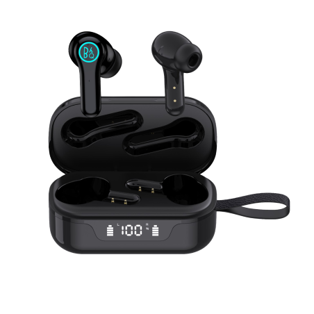 Auriculares Inalámbricos con Estuche de Carga e Indicador LED Digital